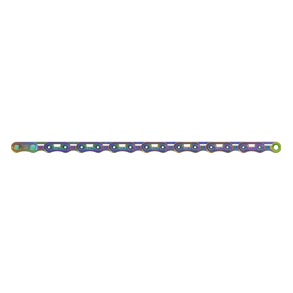 Řetěz SRAM Red E1 Flattop 12/13s Rainbow