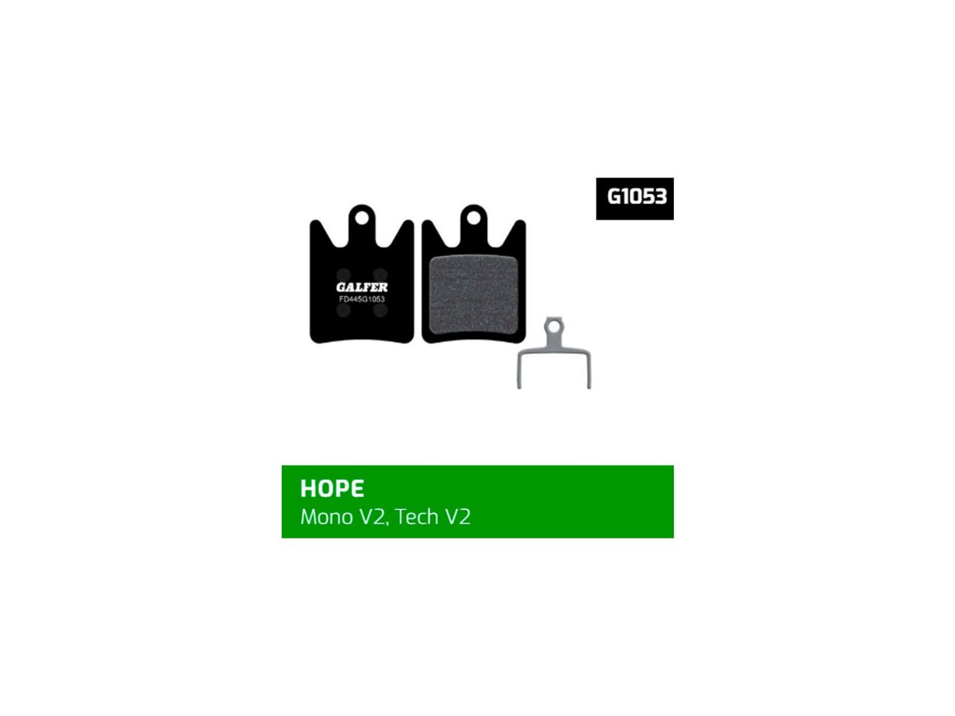 Brzdové destičky Galfer FD445 – Hope