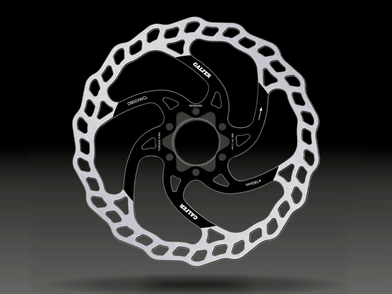 Brzdový kotouč Galfer Fixed Wave – Center-Lock