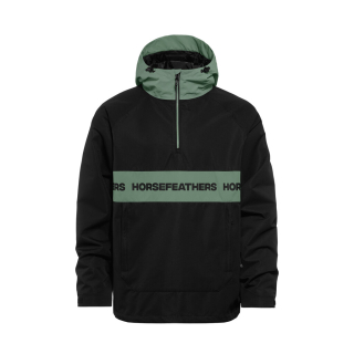 Bunda HORSEFEATHERS Gordie Black/Iceberg Green