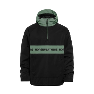 Bunda HORSEFEATHERS Gordie Black/Iceberg Green